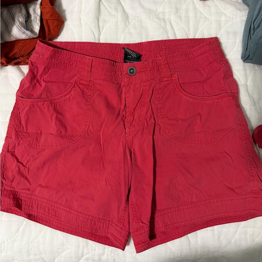 Kuhl Red Casual Pocket Shorts